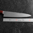Gyuto VG-10 Damascus Shitan Ebony Handle 210mm (8.3”)-[Musashi]-[Japanese-Kitchen-Knives]