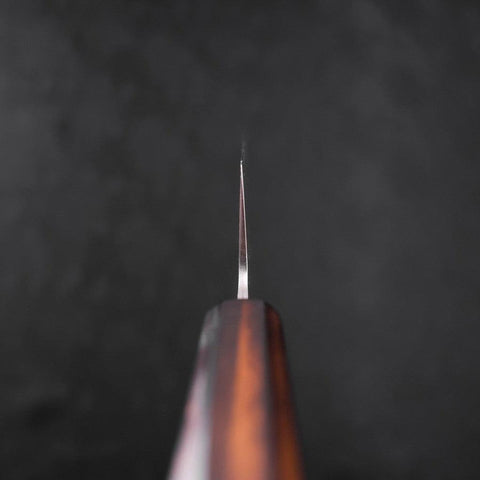 Gyuto VG-10 Damascus Sumi Urushi Handle 210mm-[Musashi]-[Japanese-Kitchen-Knives]