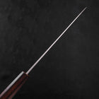Gyuto VG-10 Damascus Sumi Urushi Handle 210mm-[Musashi]-[Japanese-Kitchen-Knives]