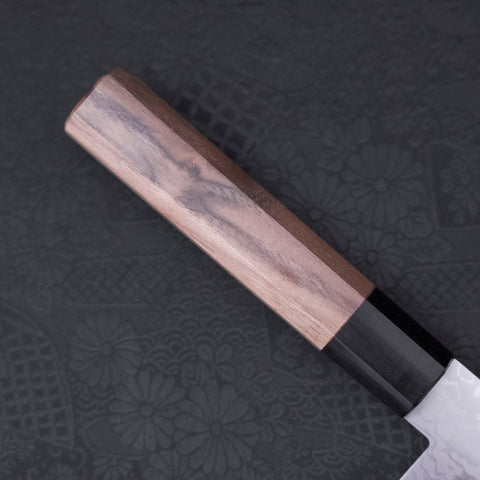 Gyuto VG-10 Damascus Walnut Handle 180mm-[Musashi]-[Japanese-Kitchen-Knives]