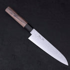 Gyuto VG-10 Damascus Walnut Handle 180mm-[Musashi]-[Japanese-Kitchen-Knives]