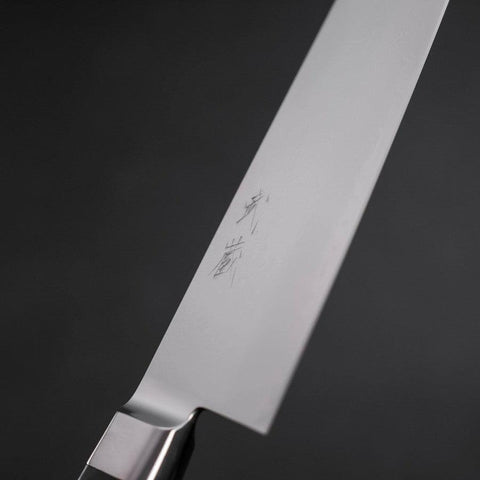 Gyuto VG-10 Damascus Western Black Handle 210mm-[Musashi]-[Japanese-Kitchen-Knives]