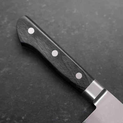 Gyuto VG-10 Damascus Western Black Handle 210mm-[Musashi]-[Japanese-Kitchen-Knives]