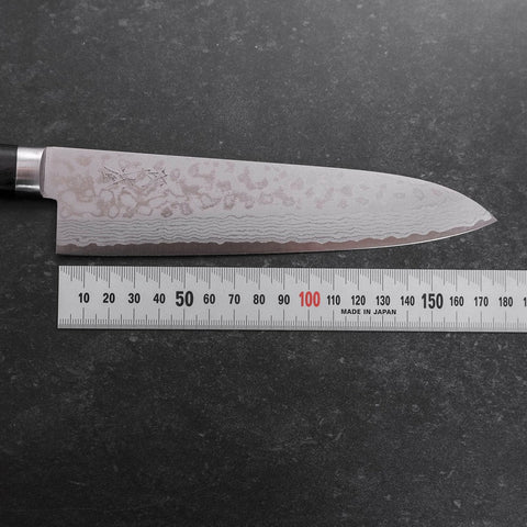 Gyuto VG-10 Damascus Western Dark Handle 180mm-[Musashi]-[Japanese-Kitchen-Knives]