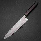 Gyuto VG-10 Damascus Yamanaka Black Urushi Handle 210mm (8.3”)-[Musashi]-[Japanese-Kitchen-Knives]