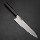 Gyuto VG-10 Damascus Yamanaka Black Urushi Handle 210mm (8.3”)-[Musashi]-[Japanese-Kitchen-Knives]