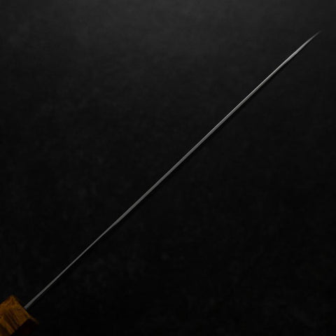 Gyuto VG-10 Damascus Yellow-Brown Birch Handle 210mm (8.3”)-[Musashi]-[Japanese-Kitchen-Knives]