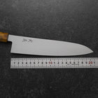 Gyuto VG-10 Damascus Yellow-Brown Birch Handle 210mm (8.3”)-[Musashi]-[Japanese-Kitchen-Knives]