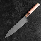Gyuto VG-10 Mirror Tsuchime Damascus Light Pink Buffalo Maple Handle 210mm-[Musashi]-[Japanese-Kitchen-Knives]
