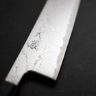 Gyuto VG-10 Nickel Damascus Buffalo Ebony Handle 210mm-[Musashi]-[Japanese-Kitchen-Knives]