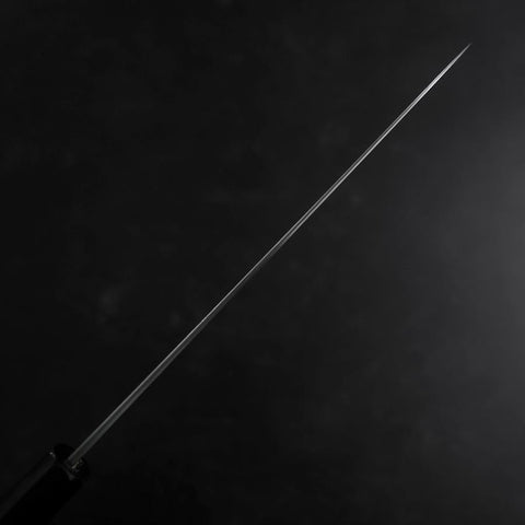 Gyuto VG-10 Nickel Damascus Buffalo Ebony Handle 210mm-[Musashi]-[Japanese-Kitchen-Knives]