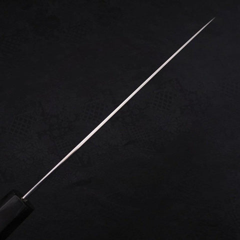 Gyuto VG-10 Polished Double Buffalo Ebony Handle 210mm-[Musashi]-[Japanese-Kitchen-Knives]