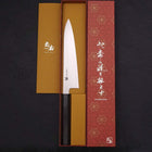 Gyuto VG-10 Polished Double Buffalo Ebony Handle 210mm-[Musashi]-[Japanese-Kitchen-Knives]