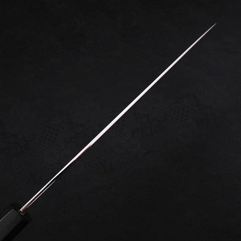 Gyuto VG-10 Polished Double Buffalo Ebony Handle 240mm-[Musashi]-[Japanese-Kitchen-Knives]