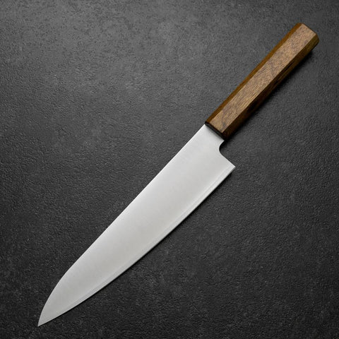 Gyuto VG-10 Polished Ovangkol Handle 210mm-[Musashi]-[Japanese-Kitchen-Knives]