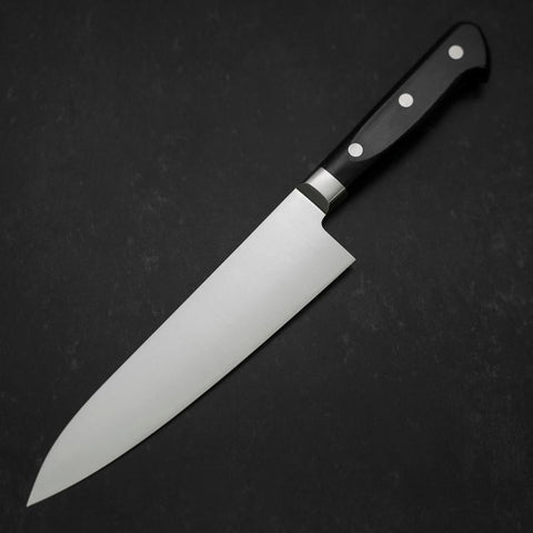 Gyuto VG-10 Polished Western Black Cherry Handle 180mm-[Musashi]-[Japanese-Kitchen-Knives]