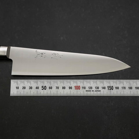 Gyuto VG-10 Polished Western Black Cherry Handle 180mm-[Musashi]-[Japanese-Kitchen-Knives]