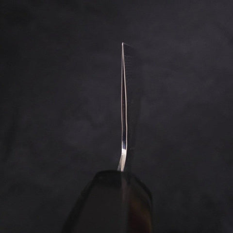 Gyuto VG-10 Tsuchime Damascus Buffalo Ebony Handle 210mm-[Musashi]-[Japanese-Kitchen-Knives]