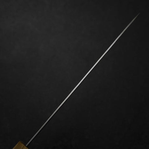 Gyuto VG-10 Tsuchime Damascus Olive Handle 210mm-[Musashi]-[Japanese-Kitchen-Knives]