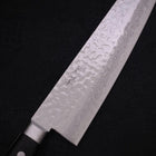 Gyuto VG-10 Tsuchime Damascus Western Black Handle 210mm-[Musashi]-[Japanese-Kitchen-Knives]