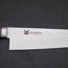 Gyuto VG-10 Tsuchime Damascus Western Dark Blue Handle 180mm-[Musashi]-[Japanese-Kitchen-Knives]