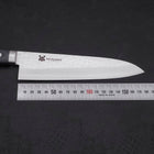 Gyuto VG-10 Tsuchime Damascus Western Dark Blue Handle 180mm-[Musashi]-[Japanese-Kitchen-Knives]