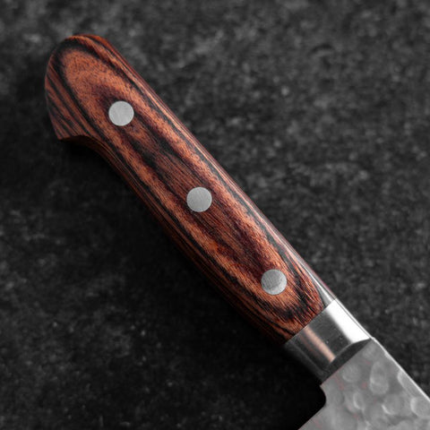 Gyuto VG-10 Tsuchime Damascus Western Handle 210mm (8.3”)-[Musashi]-[Japanese-Kitchen-Knives]