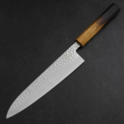 Gyuto VG-10 Tsuchime Damascus Yaki Urushi Handle 210mm (8.3”)