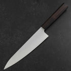 Gyuto VG-10 Tsuchime Ebony Handle 200mm-[Musashi]-[Japanese-Kitchen-Knives]