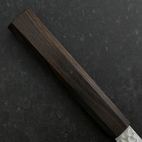 Gyuto VG-10 Tsuchime Ebony Handle 200mm-[Musashi]-[Japanese-Kitchen-Knives]