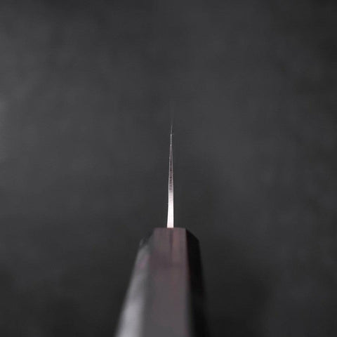 Gyuto VG-10 Tsuchime Ebony Handle 210mm-[Musashi]-[Japanese-Kitchen-Knives]