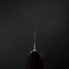 Gyuto VG-10 Tsuchime Oval Mahogany Handle 200mm-[Musashi]-[Japanese-Kitchen-Knives]