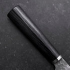 Gyuto VG-10 Tsuchime Oval Purple Handle 200mm-[Musashi]-[Japanese-Kitchen-Knives]