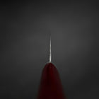 Gyuto VG-10 Tsuchime Western Red Handle 185mm (7.3”) (7.3”)-[Musashi]-[Japanese-Kitchen-Knives]