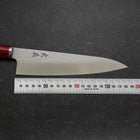 Gyuto VG-10 Tsuchime Western Red Handle 185mm-[Musashi]-[Japanese-Kitchen-Knives]