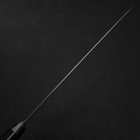 Gyuto VG-5 Tsuchime Black Marble Handle 210mm (8.3”)-[Musashi]-[Japanese-Kitchen-Knives]