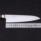 Gyuto VG-5 Tsuchime Western Handle 180mm (7”)-[Musashi]-[Japanese-Kitchen-Knives]