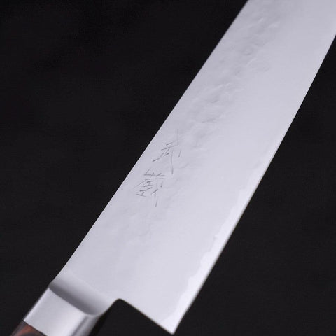 Gyuto VG-5 Tsuchime Western Handle 180mm-[Musashi]-[Japanese-Kitchen-Knives]