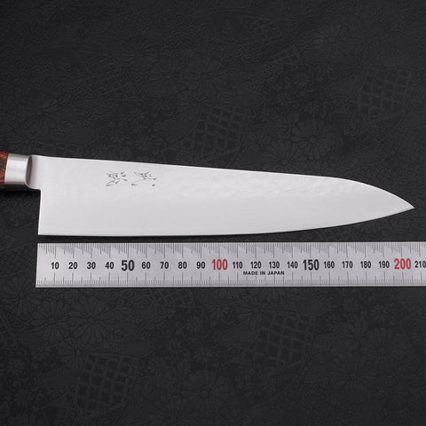 Gyuto knife VG-5 Tsuchime Mango Occidental 210mm