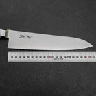 Gyuto VG-5 Tsuchime White Marble Handle 210mm-[Musashi]-[Japanese-Kitchen-Knives]