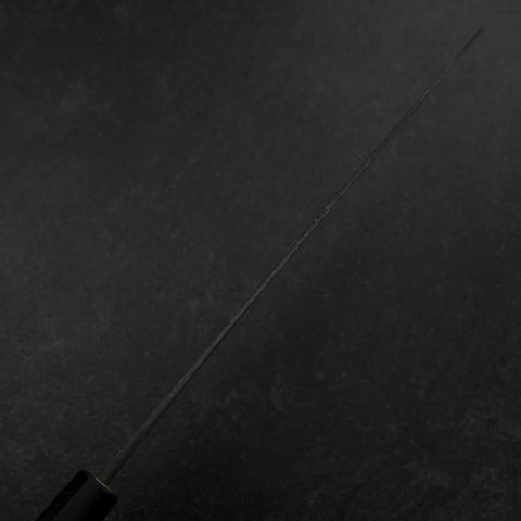 Gyuto White Steel #2 Kurouchi Mango de Magnolia con Cuerno de Búfalo 240mm