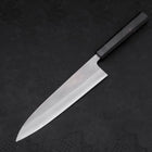 Gyuto White Steel #2 Nashiji Ebony Handle 210mm-[Musashi]-[Japanese-Kitchen-Knives]