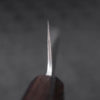 Gyuto White Steel #2 Nashiji Ebony Handle 210mm-[Musashi]-[Japanese-Kitchen-Knives]