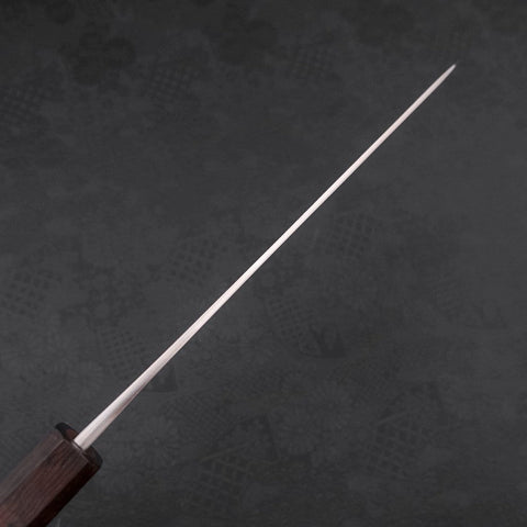 Gyuto White Steel #2 Nashiji Ebony Handle 210mm-[Musashi]-[Japanese-Kitchen-Knives]