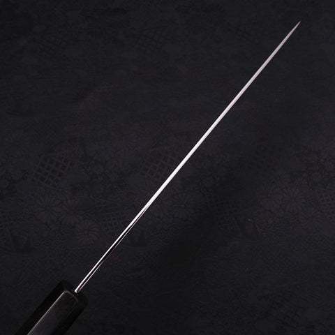 Gyuto White Steel #1 Mirror Moon-Fuji Water Honyaki Buffalo Ebony Handle With Sheath 240mm (9.4”)