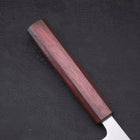 Gyuto White Steel #1 Polished Purple Urushi Handle 210mm-[Musashi]-[Japanese-Kitchen-Knives]