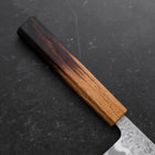 Gyuto White Steel #1 Stainless Clad Tsuchime Yaki Urushi Handle 240mm-[Musashi]-[Japanese-Kitchen-Knives]