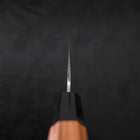 Gyuto White Steel #2 Kasumi Buffalo Teak Handle 210mm-[Musashi]-[Japanese-Kitchen-Knives]