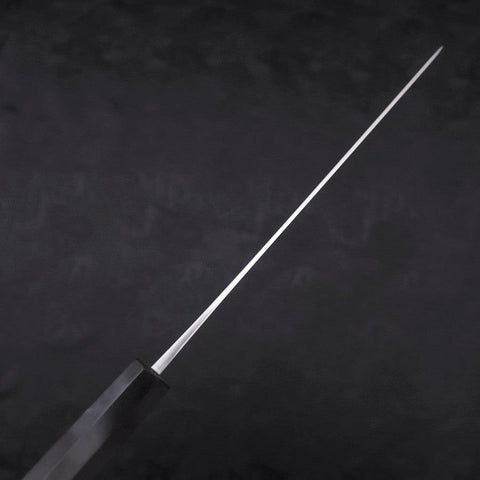 Gyuto White Steel #2 Nashiji Ebony Handle 240mm (9.4”)