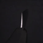 Gyuto White Steel #2 Super Polished Buffalo Ebony Handle 190mm-[Musashi]-[Japanese-Kitchen-Knives]